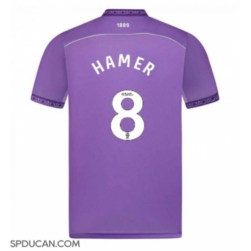 Muški Nogometni Dres Sheffield United Gustavo Hamer #8 Rezervni 2025-26 Kratak Rukav Muški Nogometni Dres Sheffield United Gustavo Hamer #8 Rezervni 2025-26 Kratak Rukav